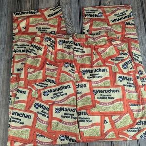 Maruchan Ramen Noodle Soup Pajama Bottoms Size Medium